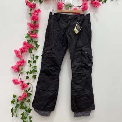 Burton Womens Lucky Track Pants Size XS Black  