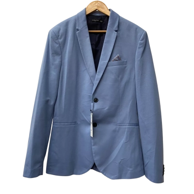 Zara Man Light Blue Blazer Size XL