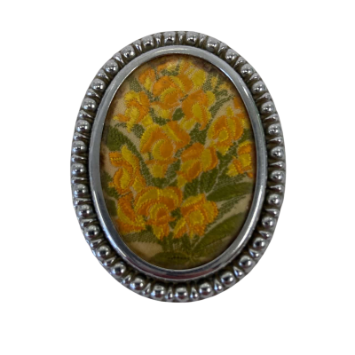  Womens Retro Flower Brooch 