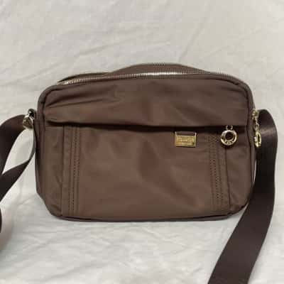 FOUVOR (EPOL) Waterproof Crossbody Messenger Bag Brown 