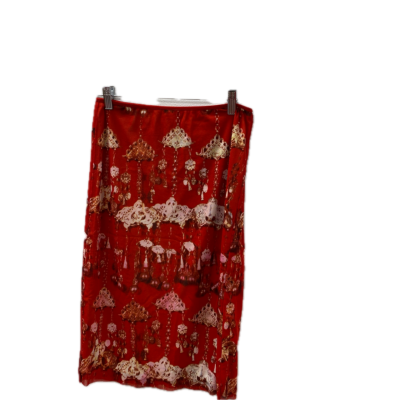 Vivienne Tam Womens Skirt  Size 1 Pattern / Red 