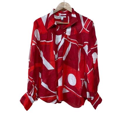 Brand New - Country Road Linen Silk Blouse - Size 6