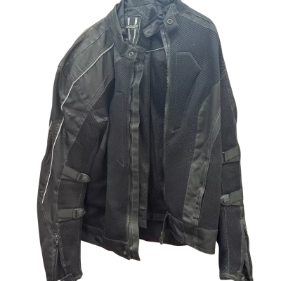 Dri Rider Mens  Size XXL Black Biker Jacket 