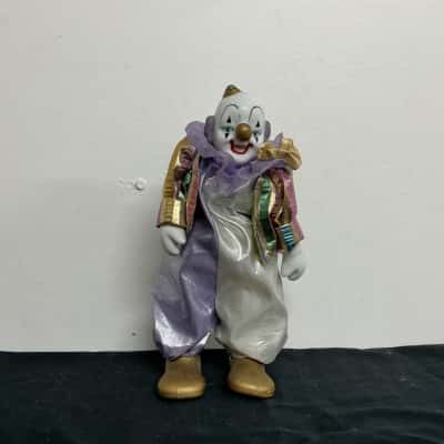 WORKING Vintage Wind-Up Dancing & Singing Clown