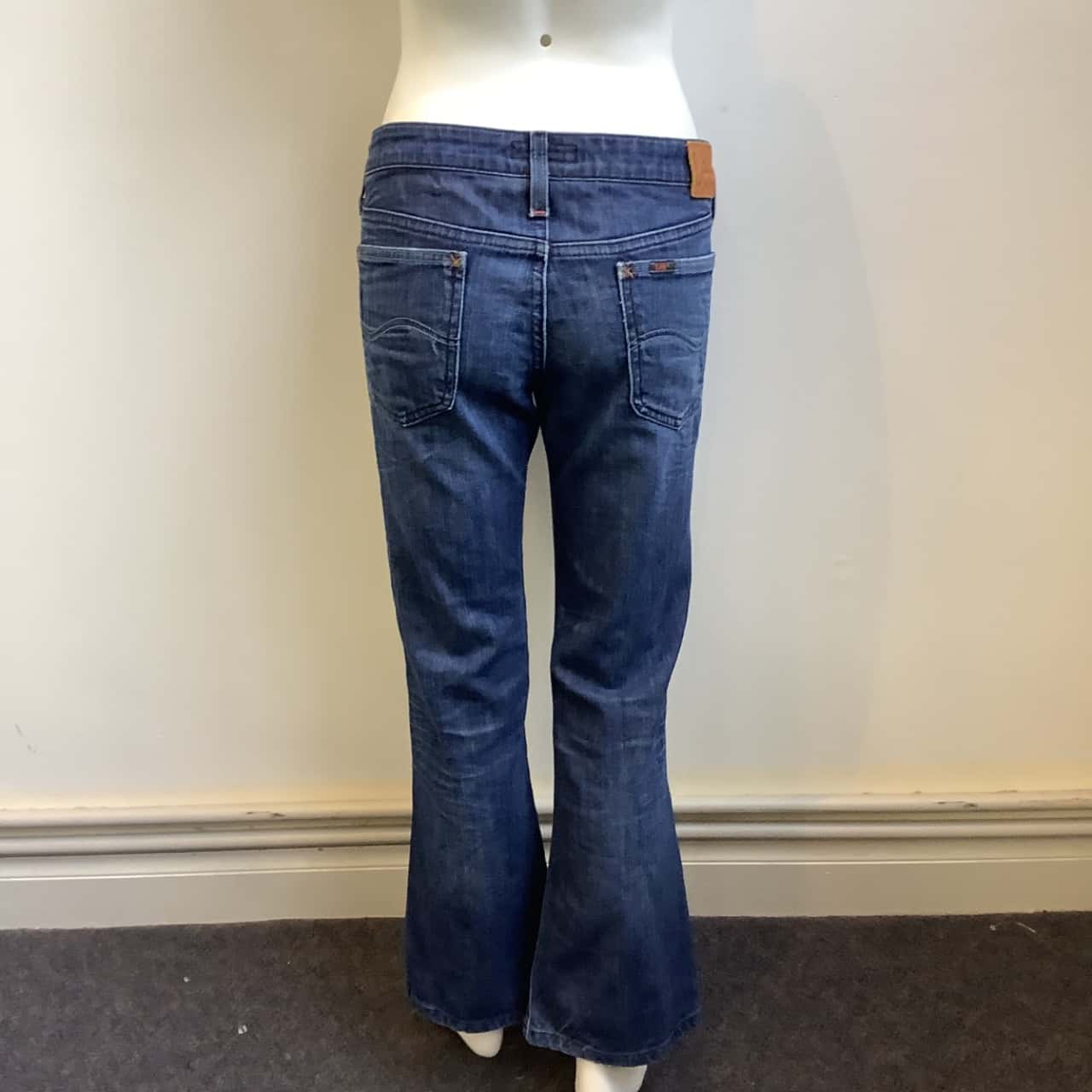 Low Rise Gale Blue Denim Jeans
