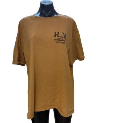 R.M. Williams Mens  Size XXXL Short Sleeve Shirt Brown 