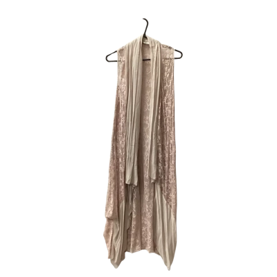 Peace Angel Womens  Size One Size E sleeveless long jacket
