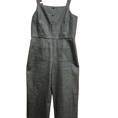 Kumo Womens Size 14 Overalls Blue