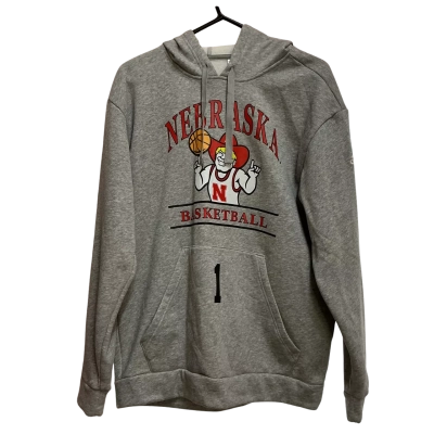 Adidas Mens  Size M Hoodie Grey / Red 