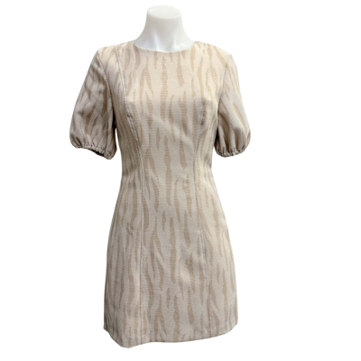 Kookai Womens  Size 36 Mini Dress Beige 