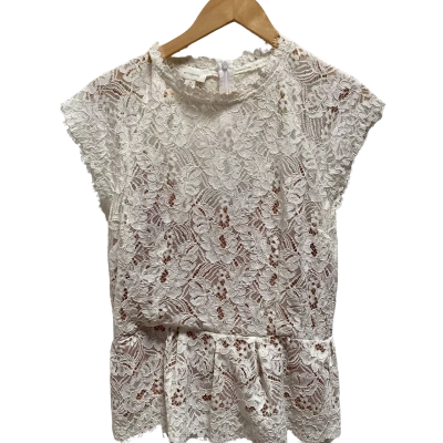 Witchery Womens White Top  Size 14 