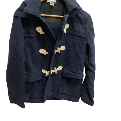 Womens  Size S Hooded Jacket Navy Blue (ha)