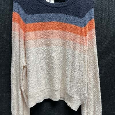 Rip Curl Striped Womens Size M Jumper
