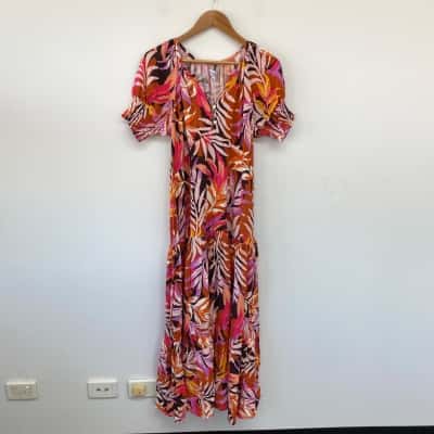 Avamia ISA Nightcliff Draia Maxi Dress Size 8