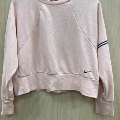 Nike Womens  Size M Peachy Pink Long Sleeve Top (11)