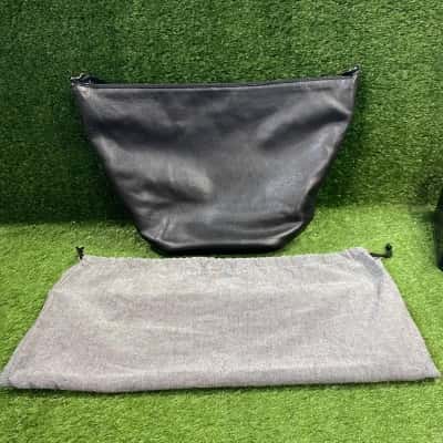Elk Black Slouch Bucket Bag 