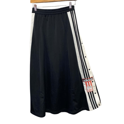 Adidas Womens  Size 6 Maxi Skirt Black  