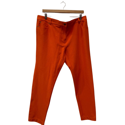 Harry Who Womens  Size 18 Straight Leg Jeans Orange 