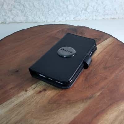 MIMCO Flip Case for SAMSUNG GALAXY S19 with Card Holders - Black