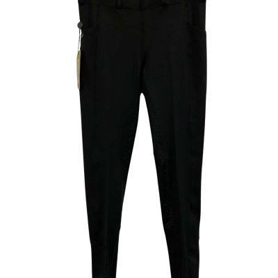 Black Horse Womens Size 10 Riding Tights Black  
