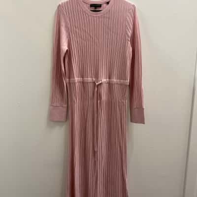 David Lawrence Womens  Size M Long Sleeve Dress Pink  