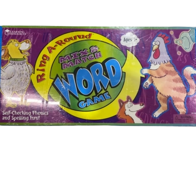 Mix & Match Kids Word Game-  Brand New Still Sealed!