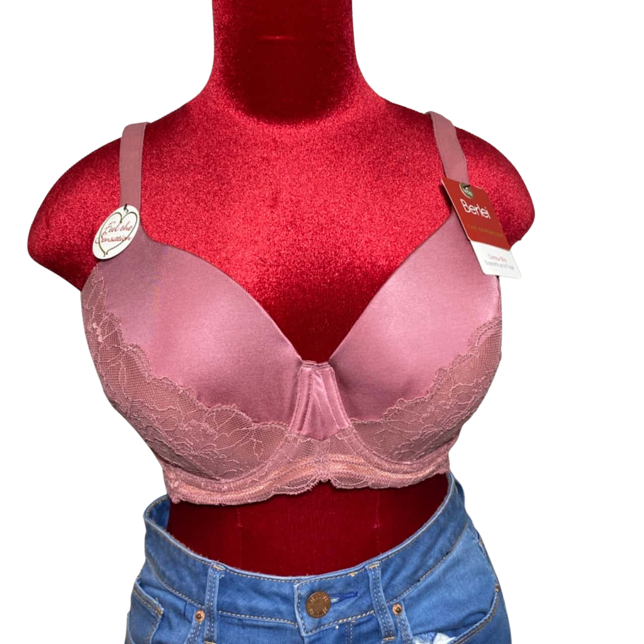 Berlei Bra Size 16DD Maroon (s)