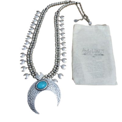Hobo & Hatch Necklace Silvertone