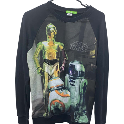 Star Wars Mens pullover  Size M Black  