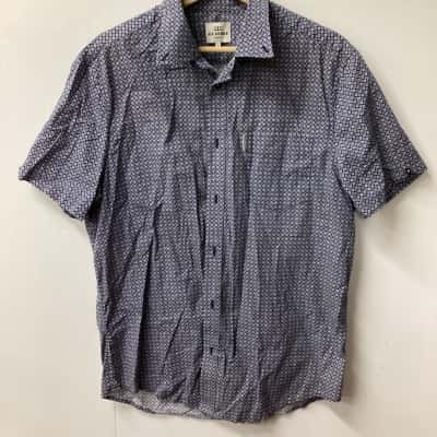Ben Sherman Mens Short Sleeve Shirt Pattern (a)
