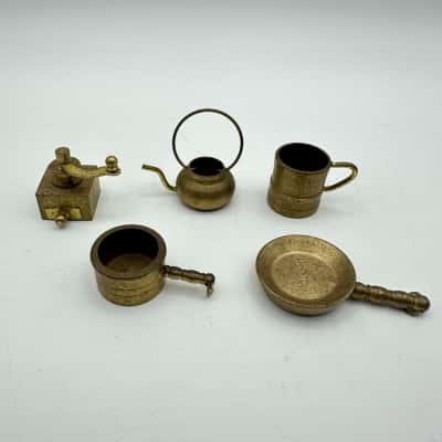 Miniature Brass Set