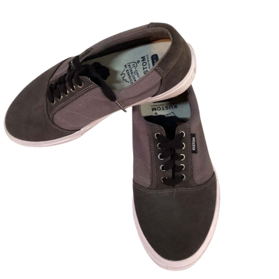 Kustom Men’s Size 8 Black /  White Canvas Shoes