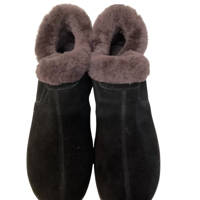 Women’s UGG Size 11 Black  / Purple boot slippers