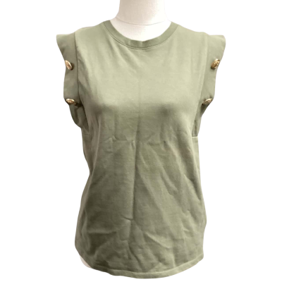 Decjuba top Size XS Gold / Khaki 
