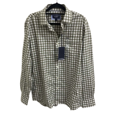 NEW Gazman Mens  Size S Long Sleeve Shirt Checked 