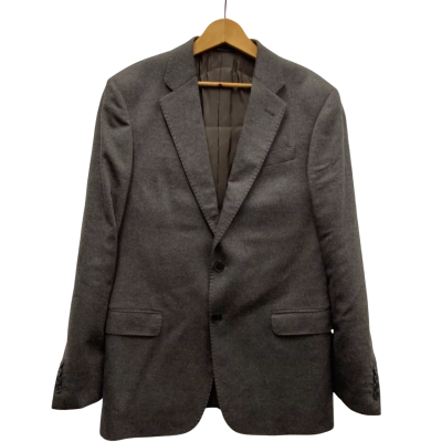 Armani Mens  Size 50 100% CASHMERE Suit Jacket Dark Brown 