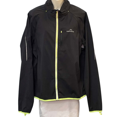 Kathmandu Unisex Size XL Performance/Vest Jacket Black/Grey/Yellow