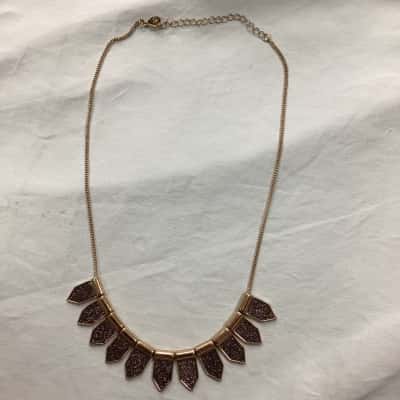 Enamel  Beaded Necklace 