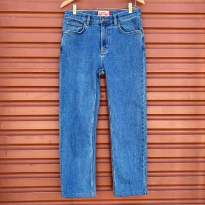 Riders by Lee Mens Size 32 R Straight Slim Blue Jeans