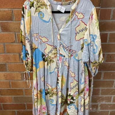  Womens  Irish Maxi Size 14 Midi Dress Pattern 