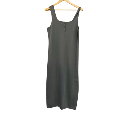 Bae Womens  Size L Sleeveless Dress  Khaki 
