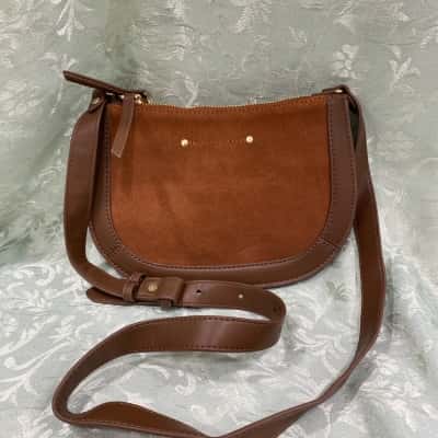 French Connection Womens Cross Body Bag Brown 