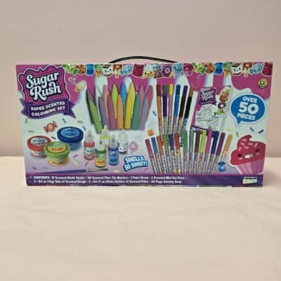 Sugar Rush: Super scented colouring set