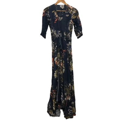 Jaase Womens  Size M Maxi Dress Navy Blue 