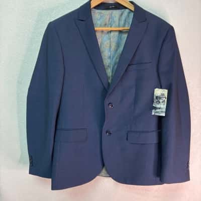 Incite Mens Size 38 Suit Jacket Blue BNWT