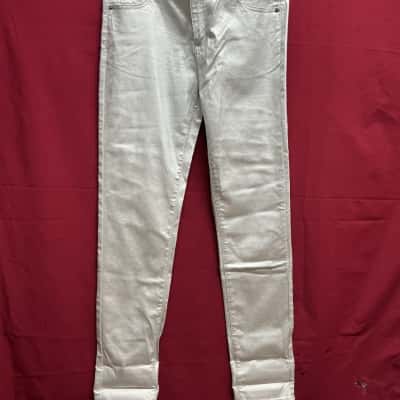 Gabriella Frattini Womens Size 12 Silver Pants