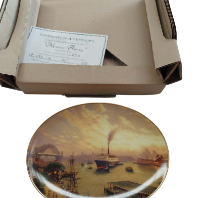 The Morning Arrival Collection Plate 