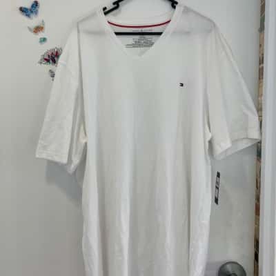 Tommy Hilfiger Mens Shirt Size XXXL White 
