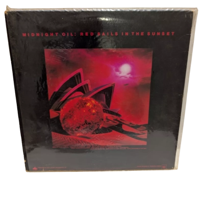 Midnight Oil Red Sails in the Sunset vinyl