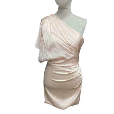 Manning Cartell  Size 6 Off The Shoulder Mini Dress Apricot 